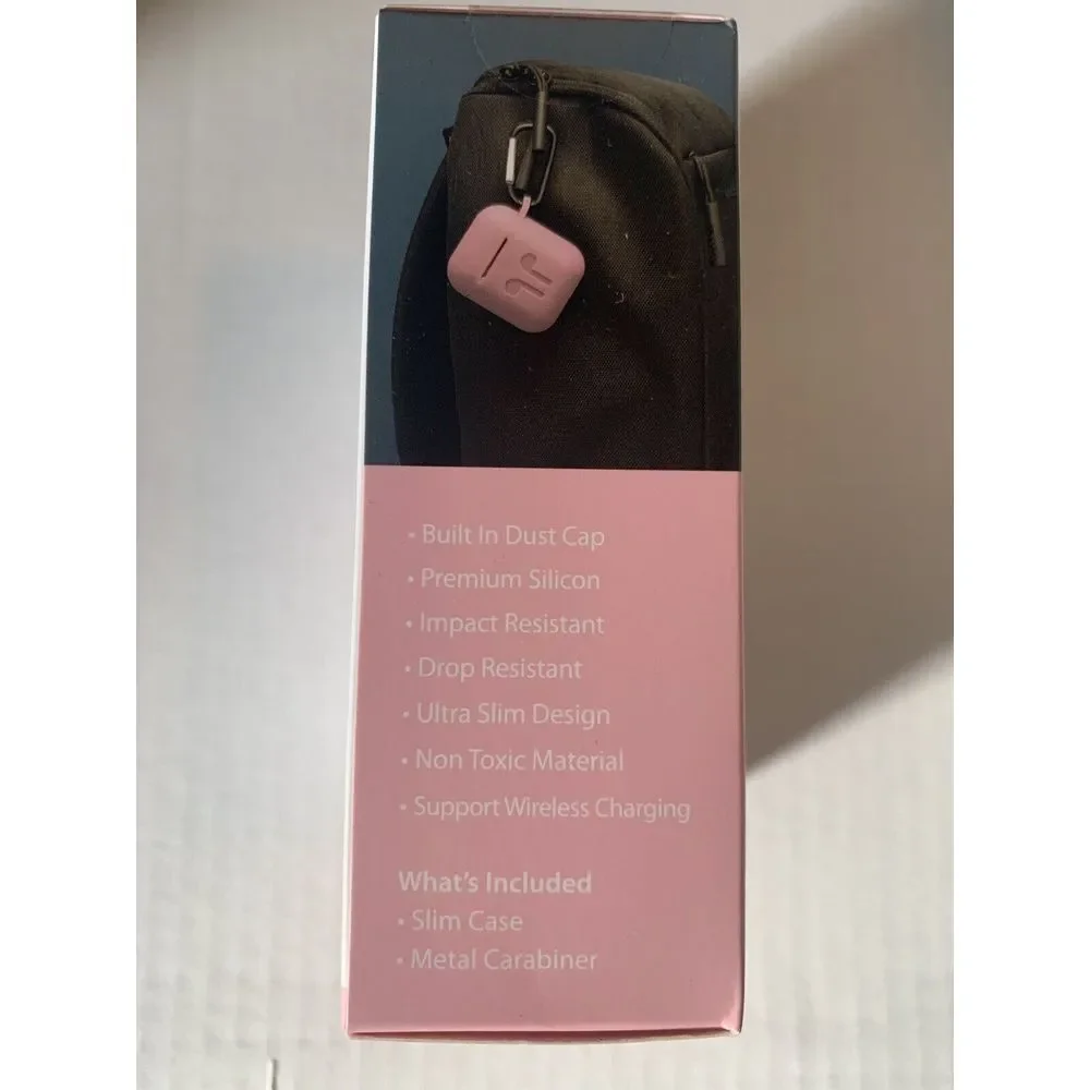 PHOTIV Airpod Case Ultra Thin Protective Premium Silicon Keychain Skin NEW‎